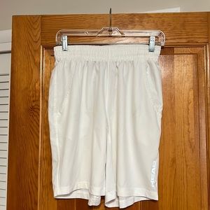 Head boys sport shorts size small white